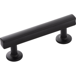 Woodward 3 Inch Center to Center Cabinet Pull, Black