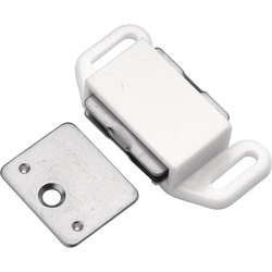 1-5/8 Inch Magnetic Catch, White