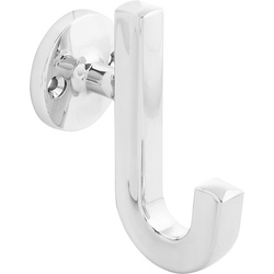 Woodward 1-1/8 Inch Center to Center Hook- Chrome