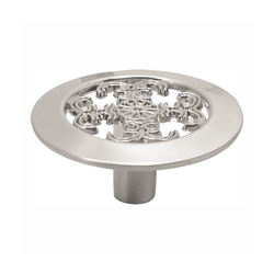 1-1/2 Inch Diameter Cavalier Cabinet Knob, Satin Nickel
