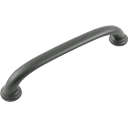 Zephyr 5-1/16 Inch (128mm) Center to Center Cabinet Pull, Black