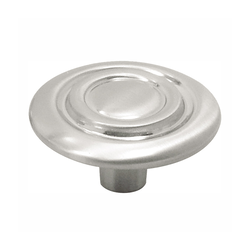 1-1/4 Inch Diameter Cavalier Cabinet Knob, Satin Nickel