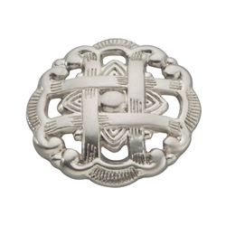 1-1/2 Inch Diameter Cavalier Cabinet Knob, Satin Nickel