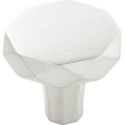 Karat 1-1/4 Inch Diameter Cabinet Knob, Satin Nickel (10 Pack)