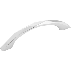 Karat 3-3/4 Inch (96mm) Center to Center Cabinet Pull, Chrome (10 Pack)