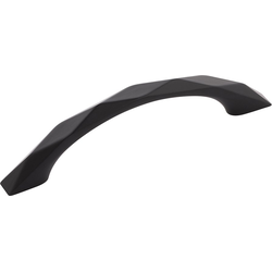 Karat 3-3/4 Inch (96mm) Center to Center Cabinet Pull, Black (10 Pack)