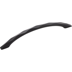 Karat 6-5/16 Inch (160mm) Center to Center Cabinet Pull, Black (10 Pack)
