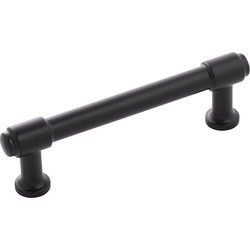 Piper 3-3/4 Inch (96mm) Center to Center Cabinet Pull, Black (10 Pack)