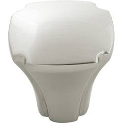 Veranda 1-1/8 Inch Square Cabinet Knob, Satin Nickel (10 Pack)