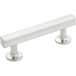 Woodward 3 Inch Center to Center Cabinet Pull, Satin Nickel (10 Pack)