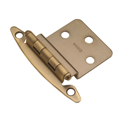 26% OFF 3/8 inch Inset Surface Mt. Hinge Pair Antique Brass Free Swing