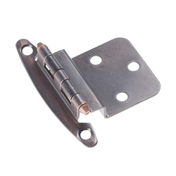 26% OFF 3/8 inch Inset Surface Mt. Hinge Pair Vintage Bronze Free Swing