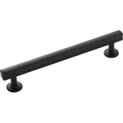 Woodward 6-5/16 Inch (160mm) Center to Center Cabinet Pull, Black (10 Pack)