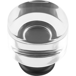 Midway 1-1/4 Inch Diameter Cabinet Knob, Crysacrylic (10 Pack)