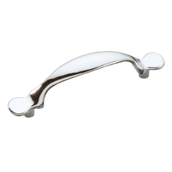 Conquest 3 Inch Center to Center Chrome Cabinet Pull