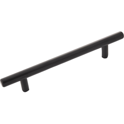 Bar Pull 5-1/16 Inch (128mm) Center to Center Cabinet Pull, Black (10 Pack)