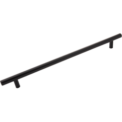 Bar Pull 10-1/16 Inch (256mm) Center to Center Pull- Black (5 Pack)