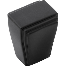 Belleclaire 1 Inch X 7/8 Inch Cabinet Knob, Black