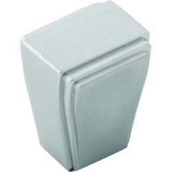 Belleclaire 1 Inch X 7/8 Inch Cabinet Knob, Satin Nickel