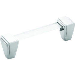 Belleclaire 3-3/4 Inch (96mm) Center to Center Cabinet Pull, Nickel