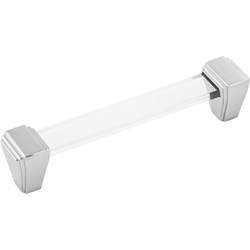 Belleclaire 5-1/16 Inch (128mm) Center to Center Cabinet Pull, Nickel