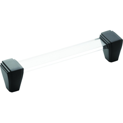 Belleclaire 5-1/16 Inch (128mm) Center to Center Cabinet Pull, Black