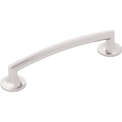 Flare 5-1/16 Inch (128mm) Center to Center Cabinet Pull, Nickel
