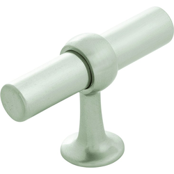 Ostia 2-1/2 Inch X 13/16 Inch Cabinet Knob, Satin Nickel