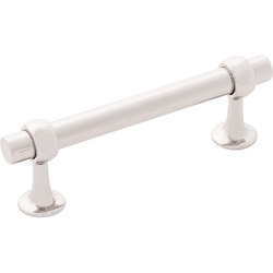 Ostia 3-3/4 Inch (96mm) Center to Center Cabinet Pull, Nickel