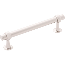 Ostia 5-1/16 Inch (128mm) Center to Center Cabinet Pull, Nickel