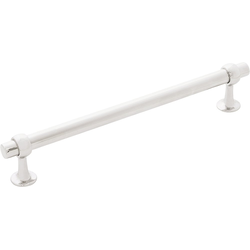 Ostia 7-9/16 Inch (192mm) Center to Center Cabinet Pull, Nickel