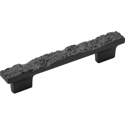 Sandrine 3-3/4 Inch (96mm) &amp; 5-1/16 Inch (128mm) Center to Center Cabinet Pull, Black