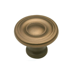 Conquest 1-1/8 Inch Diameter Veneti Bronze Cabinet Knob