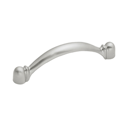 Conquest 3 Inch Center to Center Satin Nickel Cabinet Pull
