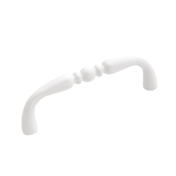 Conquest 3 Inch Center to Center White Cabinet Pull