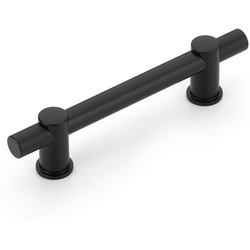 Fonce 4 Inch Center to Center Cabinet Bar Pull, Matte Black