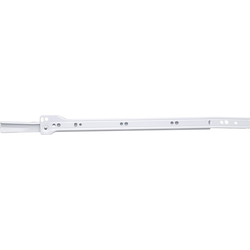 26% OFF 20 Inch Side Mount Euro Drawer Slide, White