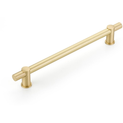 Fonce 12 Inch Center to Center Back to Back Appliance Pull, Satin Brass