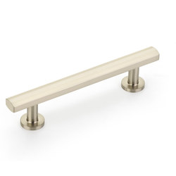 Heathrow 4 Inch Center to Center Cabinet Pull, Brushed Nickel