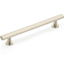 Heathrow 6 Inch Center to Center Cabinet Pull, Brushed Nickel