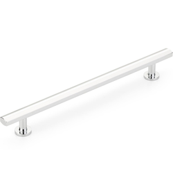 Heathrow 8 Inch Center to Center Cabinet Pull, Polished Chrome