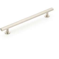 Heathrow 8 Inch Center to Center Cabinet Pull, Brushed Nickel
