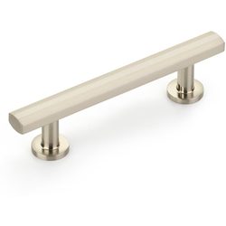 Heathrow 3-1/2 Inch Center to Center Cabinet Pull, Brushed Nickel