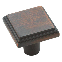 Clearance Sale, Manor 1 Inch Diameter Oil Rubbed Bronze Cabinet Knob