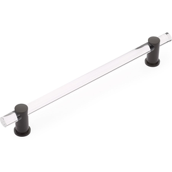 Lumiere 12 Inch Center to Center Back to Back Appliance Pull, Oil Rubbed Bronze