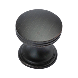 American Diner 1 Inch Diameter Vintage Bronze Cabinet Knob
