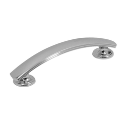 American Diner 3-3/4 Inch Center to Center Chrome Cabinet Pull