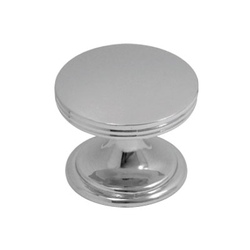 American Diner 1-3/8 Inch Diameter Chrome Cabinet Knob