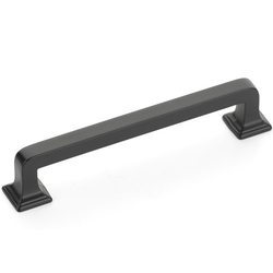 Menlo Park 5 Inch Center to Center Cabinet Pull, Matte Black