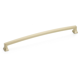 Menlo Park 10 Inch Center to Center Cabinet Pull, Signature Satin Brass
